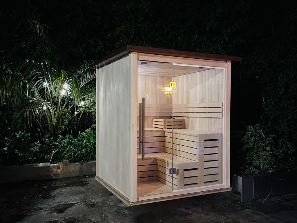 Ecoblue Pool and Spa sauna enhancements